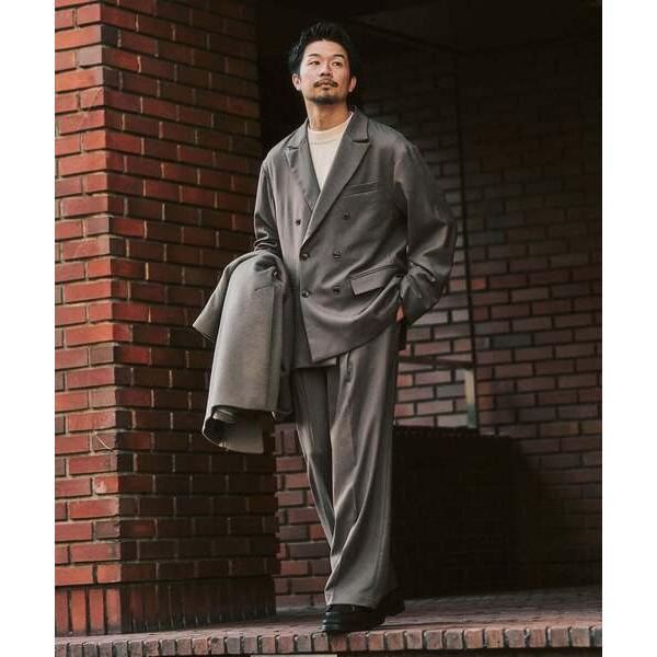 『セール実施中』ZOZO問い合わせ番号:98270831ショップ:EDIFICE，エディフィスブランド:417 EDIFICE，フォーワンセブンエディフィス商品名:T/Rツイル  ダブルワイドセットアップカテゴリ:ジャケット/アウター&gt...