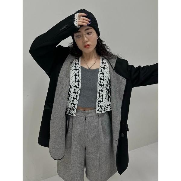 ジャケット テーラードジャケット BONDING HOODIE JACKET レディース