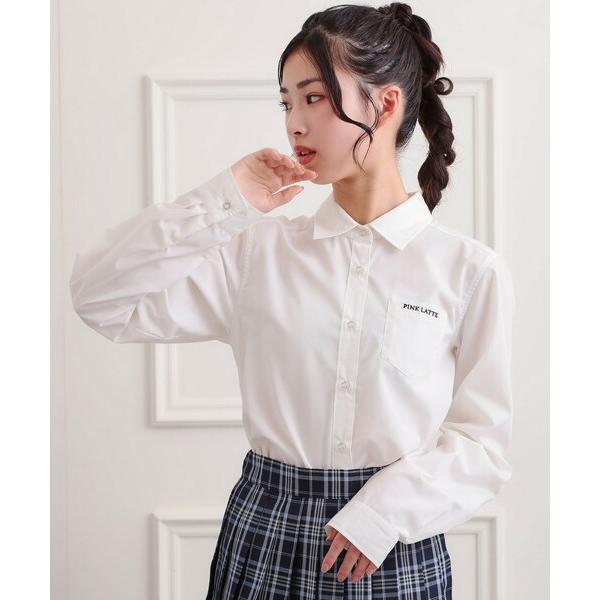 『セール実施中』ZOZO問い合わせ番号:98271733ショップ:PINK-latte，ピンク ラテブランド:PINK-latte，ピンクラテ商品名:【2026年入卒・セレモニー・卒服】ベーシックシャツカテゴリ:トップス>シャツ/ブラ...