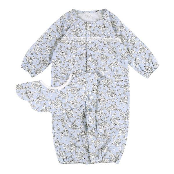 ※このアイテムは返品・交換対象外商品です。ZOZO問い合わせ番号:98271773ショップ:Wacoal，ワコールブランド:WACOAL KIDS，ワコールキッズ，WACOAL，ワコール商品名:ワコールベビー　プレオール　長袖　スタイ付きカ...