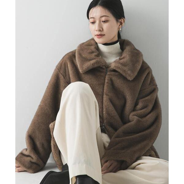 『セール実施中』ZOZO問い合わせ番号:98271981ショップ:URBAN RESEARCH，アーバンリサーチブランド:URBAN RESEARCH，アーバンリサーチ商品名:ミンクライクファーブルゾンカテゴリ:ジャケット/アウター>...