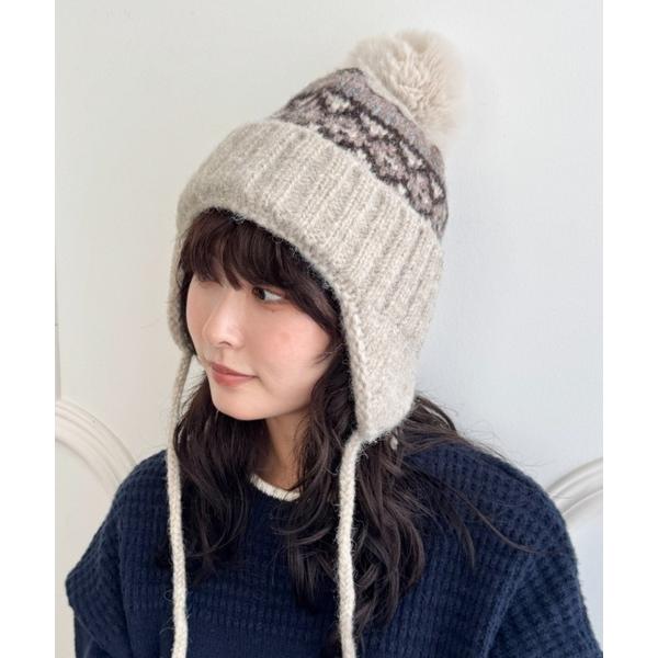 『タイムセール実施中』ZOZO問い合わせ番号:98272031ショップ:Outfitter lab，アウトフィッターラボブランド:SOLLON.，ソルロン，Outfitter lab，アウトフィッターラボ商品名:ノルディック柄イヤーフラップ...