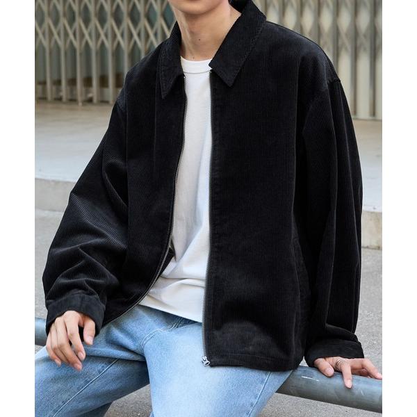 『タイムセール実施中』ZOZO問い合わせ番号:98302504ショップ:MONO-MART，モノマートブランド:MONO-MART，モノマート商品名:ヴィンテージライクコーデュロイ ジップアップステンカラーブルゾン【セットアップ対応】カテゴ...