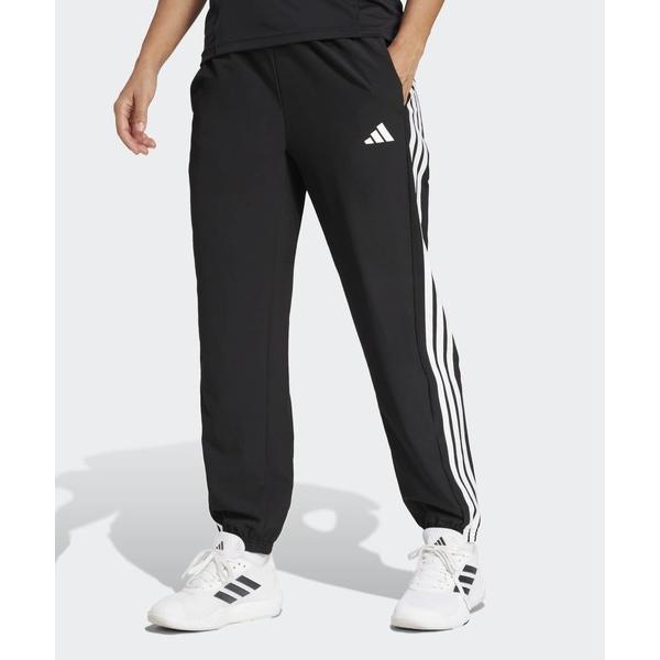 アディダス　adidas パンツ トレイン エッセンシャルズ スリーストライプス ウーブンパンツ / アディダス adidas レディース