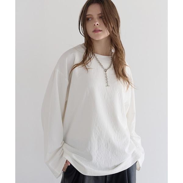 tシャツ スウェルジャガードロングスリーブカットソー メンズ レディース