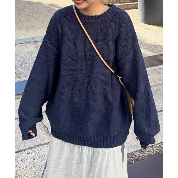 ZOZO問い合わせ番号:98305688ショップ:CPCM，シーピーシーエムブランド:CPCM，シーピーシーエム商品名:同色花柄ジャガードニットカテゴリ:トップス>ニット/セーターブランド品番:PGL1052305A0005素材:ポリ...