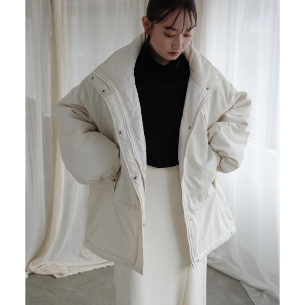 『タイムセール実施中』ZOZO問い合わせ番号:98306255ショップ:andme，アンドミーブランド:Freesia by andme，フリージアバイアンドミー商品名:スタンドカラー2way中綿ダウンジャケットカテゴリ:ジャケット/アウタ...