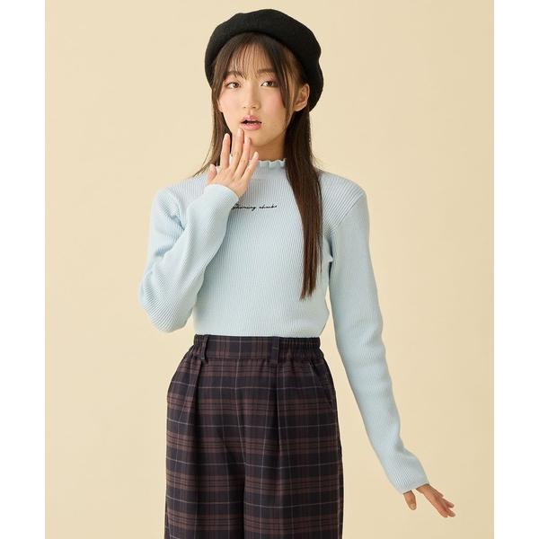 『タイムセール実施中』ZOZO問い合わせ番号:98306692ショップ:cross marche，クロスマルシェブランド:Amourire girl，アムリールガール，cross marche，クロスマルシェ商品名:プチハイネックニットカテ...