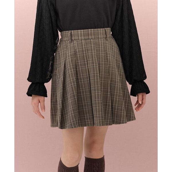 『タイムセール実施中』ZOZO問い合わせ番号:98306696ショップ:cross marche，クロスマルシェブランド:Amourire girl，アムリールガール，cross marche，クロスマルシェ商品名:インパンツ付 チェックプ...