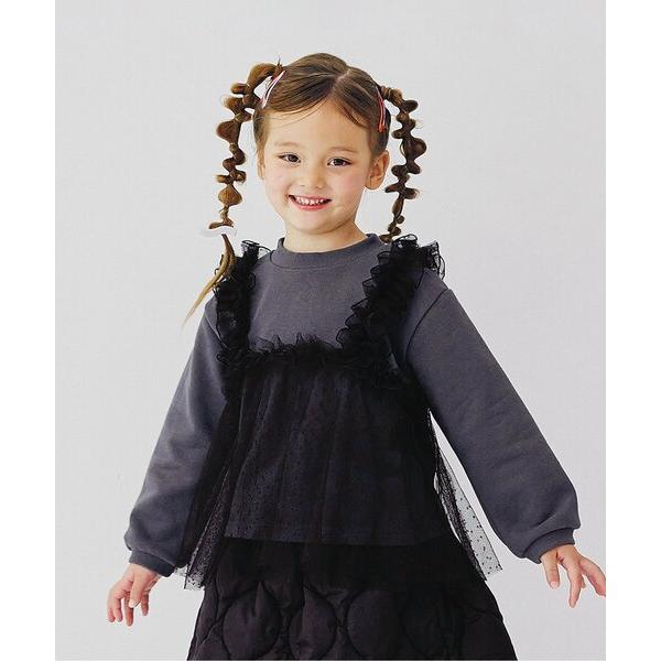 『セール実施中』ZOZO問い合わせ番号:98337225ショップ:F.O.Online Store，エフオーオンラインストアブランド:p.premier，ピードットプルミエ商品名:【ジュニア対応】ドットチュールフリルビスチェドッキングトレー...