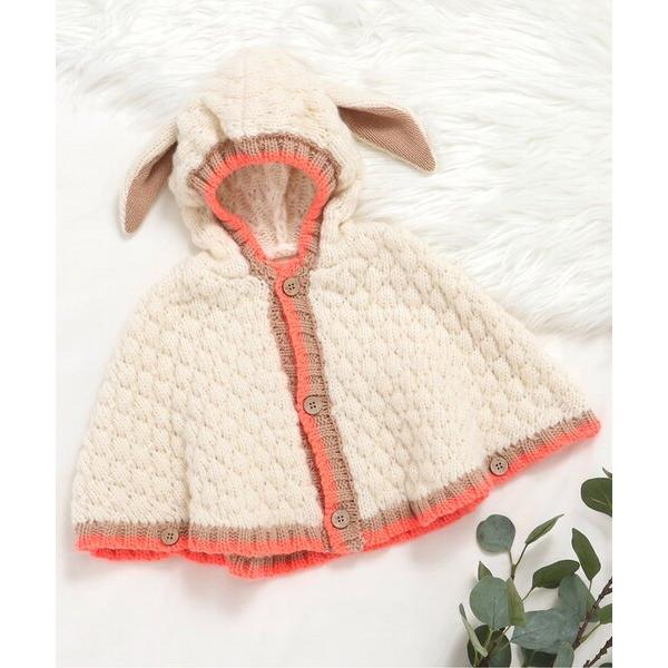 ※このアイテムは返品・交換対象外商品です。ZOZO問い合わせ番号:98337236ショップ:F.O.Online Store，エフオーオンラインストアブランド:BREEZE，ブリーズ商品名:FUN!FAN!ANIMAL ぽこぽこニットケープ...