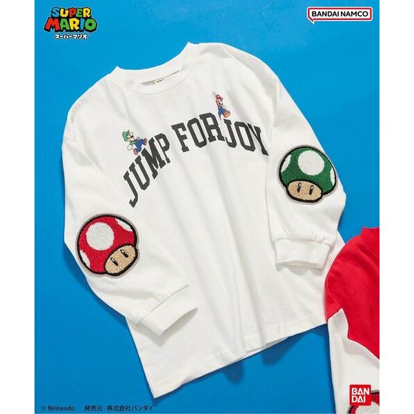 『セール実施中』ZOZO問い合わせ番号:98337256ショップ:F.O.Online Store，エフオーオンラインストアブランド:BANDAI，バンダイ，BREEZE，ブリーズ商品名:スーパーマリオ　エルボーパッチTシャツカテゴリ:トッ...