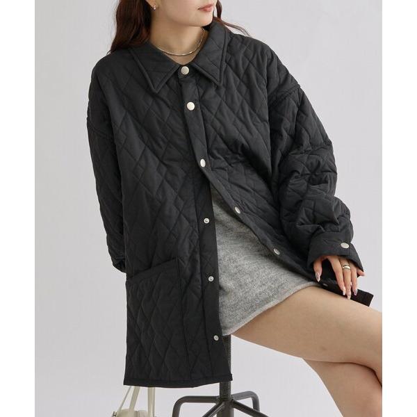 ZOZO問い合わせ番号:98338143ショップ:mystic，ミスティックブランド:mystic，ミスティック商品名:【軽いのに暖かい◎/2サイズ展開/WEB限定カーキ】襟付きキルティングジャケットカテゴリ:ジャケット/アウター>そ...