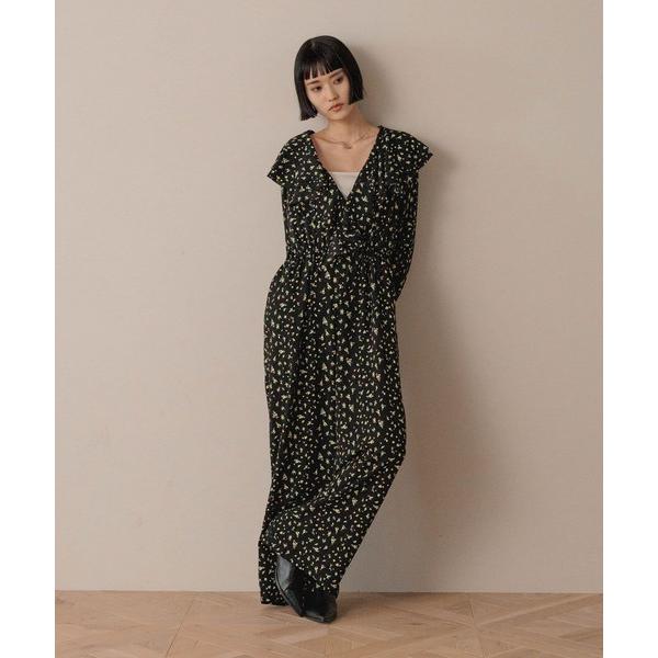 『セール実施中』ZOZO問い合わせ番号:98339742ショップ:LOWRYS FARM，ローリーズファームブランド:LOWRYS FARM，ローリーズファーム商品名:フリルジャンプスーツ　579663カテゴリ:オールインワン・サロペット&...