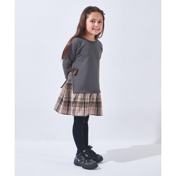 ZOZO問い合わせ番号:98339764ショップ:ever closet，エバークローゼットブランド:ever closet，エバークローゼット商品名:裏起毛 レイヤード風 ワンピースカテゴリ:ワンピース/ドレス>ワンピースブランド品...