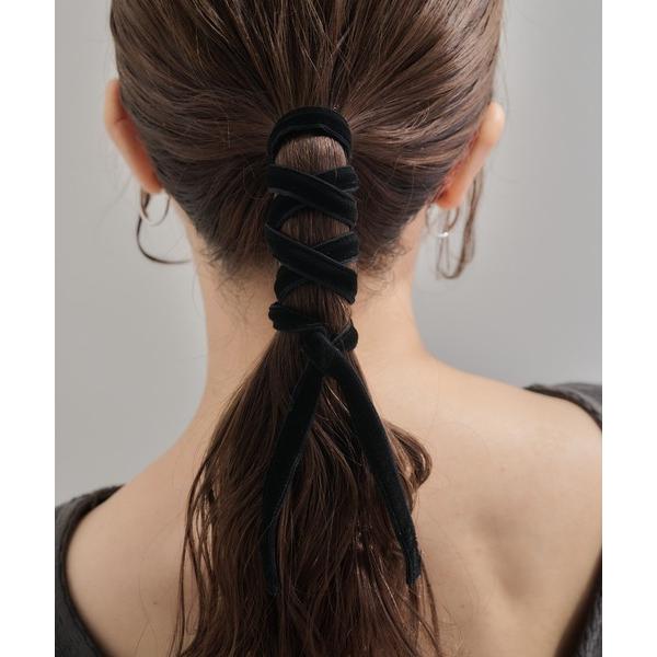 『タイムセール実施中』ZOZO問い合わせ番号:98340691ショップ:FRP，エフアールピーブランド:dee doo dah，ディドゥダ，Sakka，サッカ商品名:【deedoodah】ワイヤーベロアリボン　紐アレンジカテゴリ:ヘアアクセ...