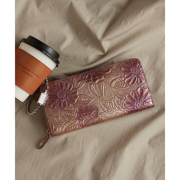 「KATHARINE HAMNETT LONDON 」 財布 FREE ピンク レディース