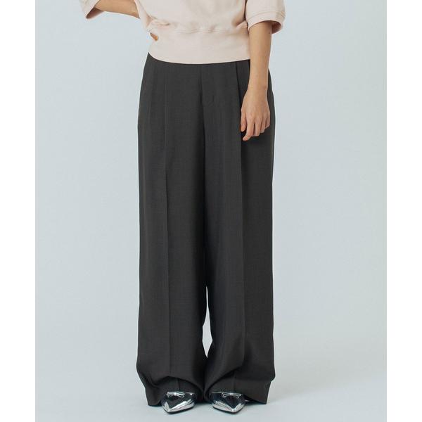 パンツ BASIC TUCK PANTS レディース