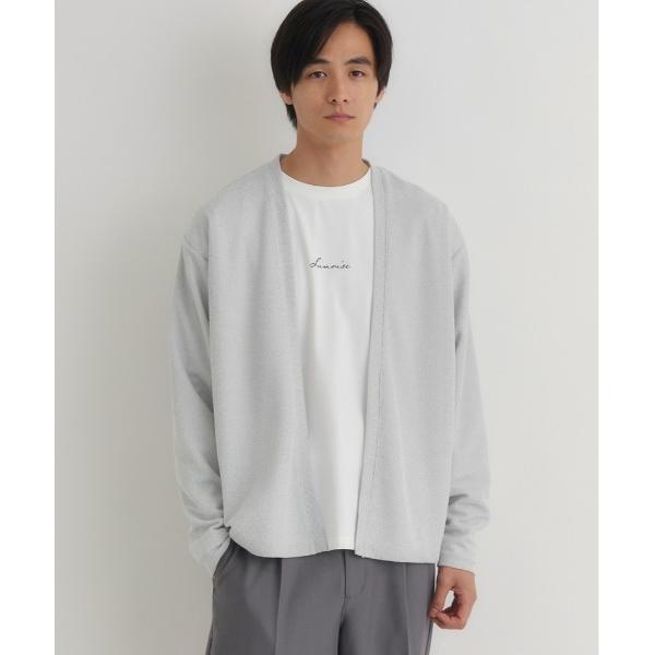 カーディガン BACK NUMBER(バックナンバー)「メンズ」ロングスリーブカーディガンTシャツセット メンズ