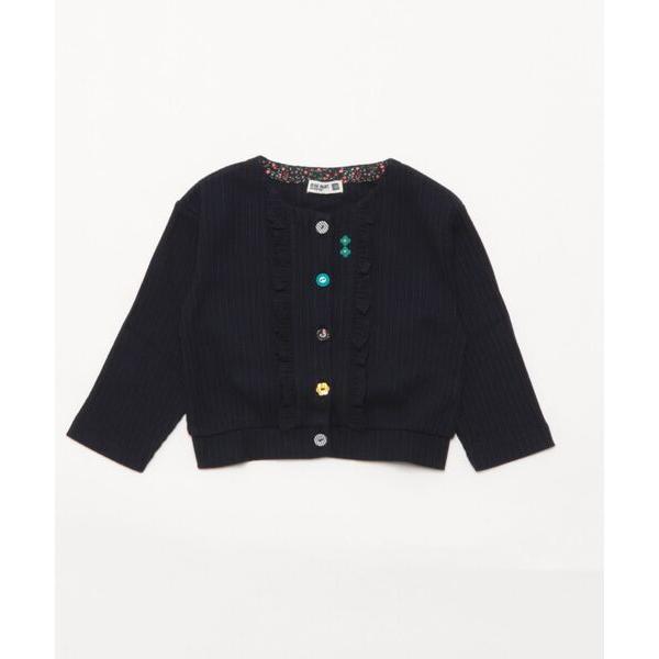 『セール実施中』ZOZO問い合わせ番号:98434749ショップ:RAGMART，ラグマートブランド:RAGMART，ラグマート商品名:フリルニットカーディガンカテゴリ:トップス>カーディガン/ボレロブランド品番:2153559素材:...