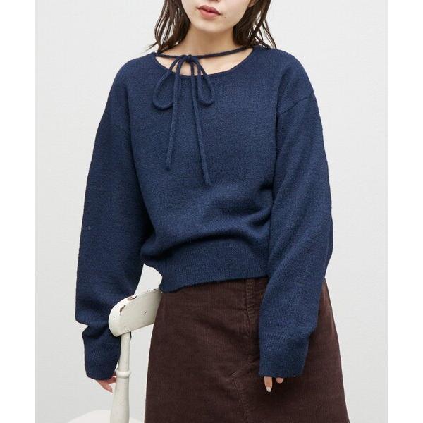 ZOZO問い合わせ番号:98434939ショップ:DISCOAT，ディスコートブランド:DISCOAT，ディスコート商品名:【umm./アレンジ動画あり】チョーカープルオーバーカテゴリ:トップス>ニット/セーターブランド品番:DCU1...