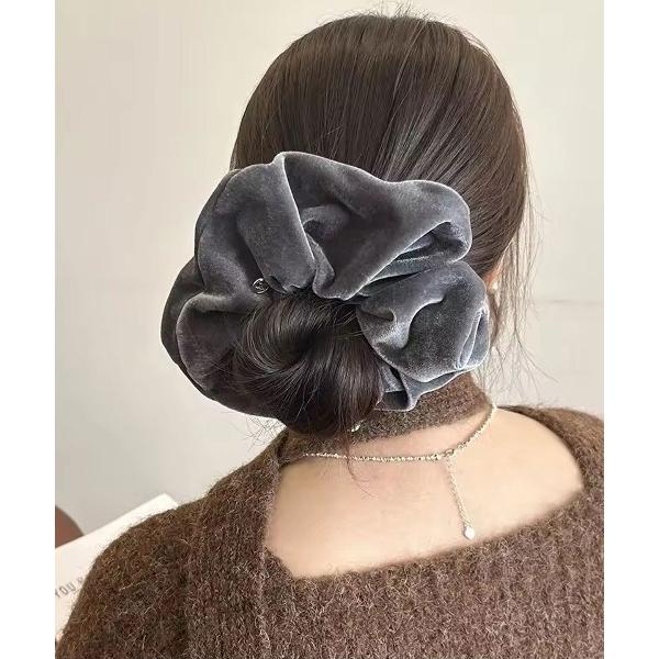 『タイムセール実施中』ZOZO問い合わせ番号:98435150ショップ:RiNc，リンクブランド:ammy.，エイミードット商品名:【 ammy. / エイミードット 】 チャーム付き ベロア ビッグ シュシュカテゴリ:ヘアアクセサリー&g...