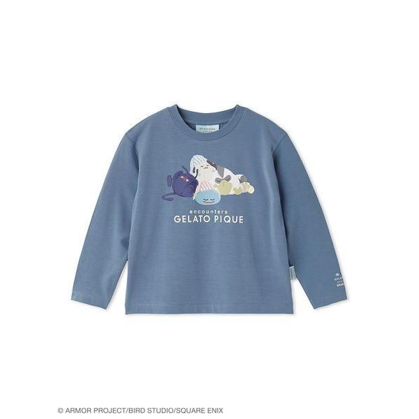 ZOZO問い合わせ番号:98466225ショップ:gelato pique，ジェラート　ピケブランド:gelato pique，ジェラートピケ商品名:【ドラゴンクエスト】【キッズ】スリーピングモンスターワンポイントロンTカテゴリ:ルームウェ...