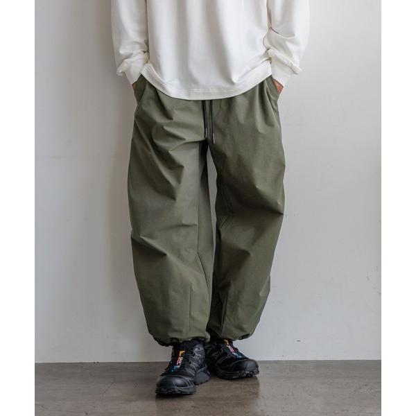 パンツ 「HEREIAM MEN」RENUストレッチタフタ使用。撥水フォルムパンツ メンズ