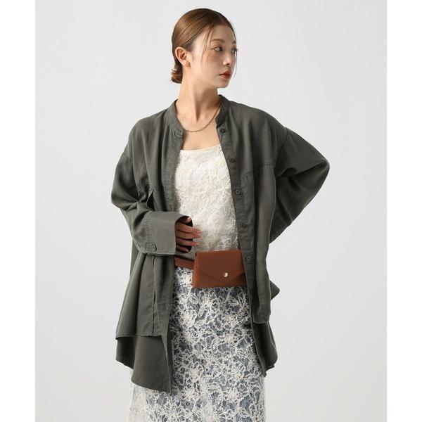 『タイムセール実施中』ZOZO問い合わせ番号:98466798ショップ:BAYFLOW，ベイフローブランド:BAYFLOW，ベイフロー商品名:[ヒップまでカバーする着丈]オーバーラップチュニックカテゴリ:ワンピース/ドレス>チュニック...