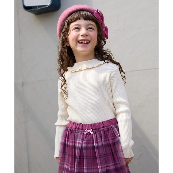 ZOZO問い合わせ番号:98467242ショップ:ANY，エニィブランド:ANY，エニィ商品名:しあわせタッチニットカテゴリ:トップス&gt;ニット/セーターブランド品番:KRFKGA0423素材:エクリュ/ピンク/ブラック：レーヨン:50...