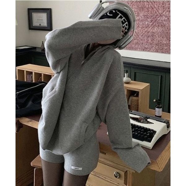 『タイムセール実施中』ZOZO問い合わせ番号:98468152ショップ:DIAVEL，ディアベルブランド:ViViDAY，ビビデー，DIAVEL，ディアベル，SHEENA，シーナ商品名:【上下2点セット】フード付きニットカーディガン＋ニット...