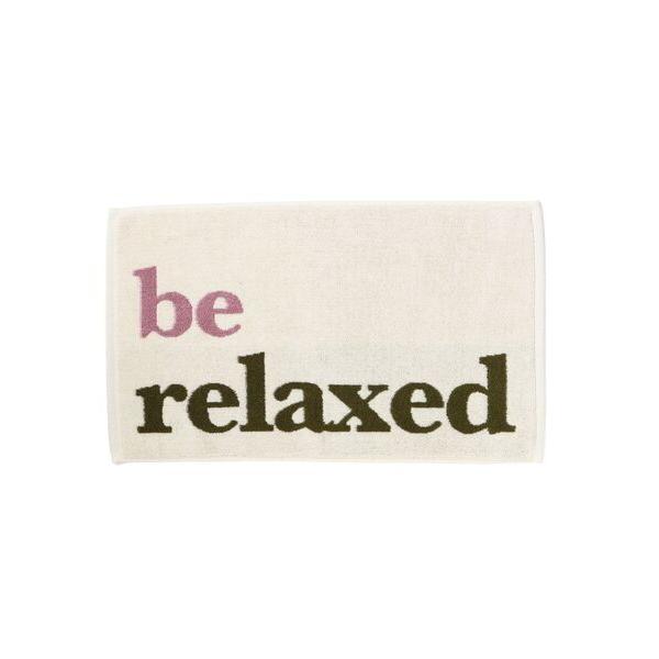 ZOZO問い合わせ番号:98502444ショップ:Francfranc，フランフランブランド:Francfranc，フランフラン商品名:抗菌防臭タオルマット タイポ リラックス アイボリーカテゴリ:インテリア>タオルブランド品番:11...