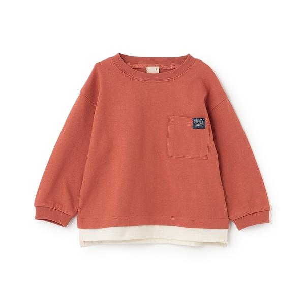 『セール実施中』ZOZO問い合わせ番号:98502700ショップ:petit main，プティマインブランド:petit main，プティマイン商品名:【GOODPRICE/食品防汚】裾レイヤード長袖Tカテゴリ:トップス>Tシャツ/カ...