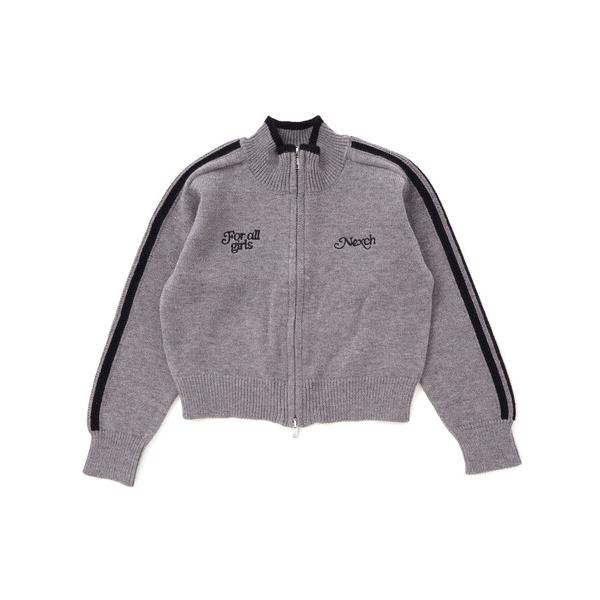 『タイムセール実施中』ZOZO問い合わせ番号:98503006ショップ:BEBE ONLINE STORE，ベベ オンラインストアブランド:nexchic，ネクシック商品名:ニットジップトラックジャケット(110~150cm)カテゴリ:ジャ...