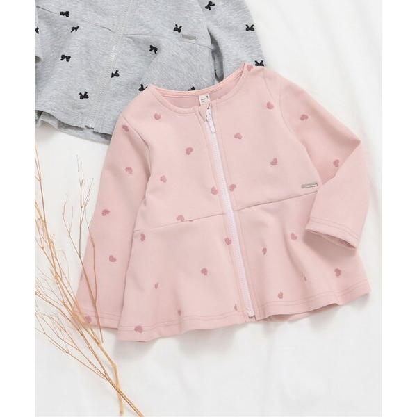 『セール実施中』ZOZO問い合わせ番号:98503061ショップ:F.O.Online Store，エフオーオンラインストアブランド:apres les cours，アプレレクール商品名:【ジュニア対応】ハート・リボン刺繍ペプラムジャケット...
