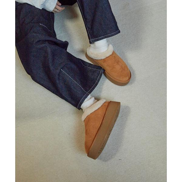 『タイムセール実施中』ZOZO問い合わせ番号:98504581ショップ:FREAK'S STORE，フリークスストアブランド:FREAK'S STORE，フリークスストア商品名:限定展開 エコファーミュール/フェイクムートンシューズカテゴリ...