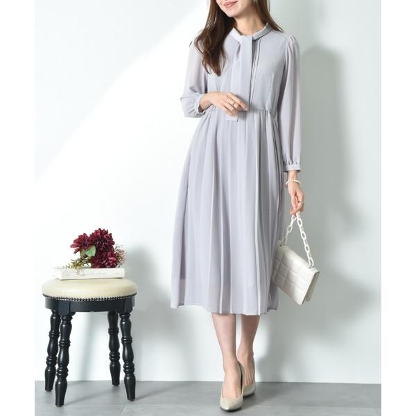 『タイムセール実施中』ZOZO問い合わせ番号:98506528ショップ:INTERPLANET/actuel，インタープラネット/アクチュエルブランド:INTERPLANET，インタープラネット商品名:シフォンジョーゼットプリーツワンピース...