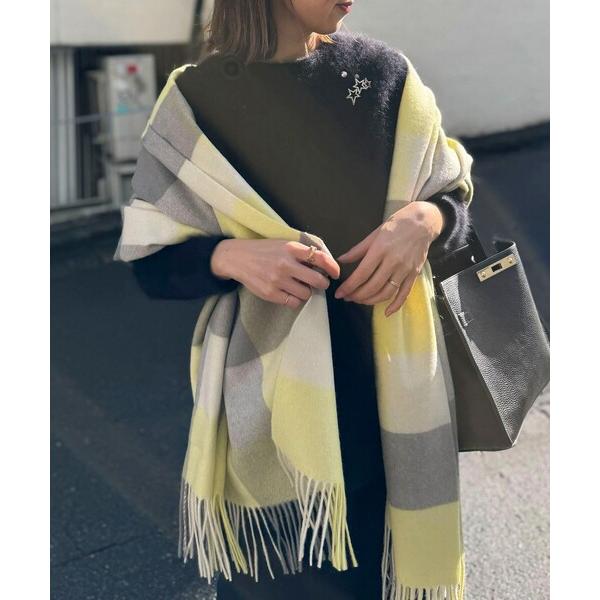 ZOZO問い合わせ番号:98506874ショップ:NOLLEY'S，ノーリーズブランド:TWEED MILL，ツイードミル，NOLLEY'S，ノーリーズ商品名:【TWEEDMILL/ツィードミル】ラムズウールストールカテゴリ:ファッション雑...