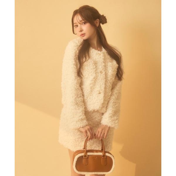 『セール実施中』ZOZO問い合わせ番号:98507644ショップ:Auntie Rosa，アンティローザブランド:TITTY&amp;CO.，ティティーアンドコー商品名:プードルセットアップカテゴリ:ジャケット/アウター>セットアップ...