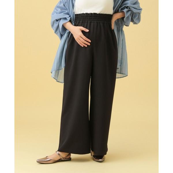 『セール実施中』ZOZO問い合わせ番号:98538625ショップ:LEPSIM，レプシィムブランド:LEPSIM，レプシィム商品名:【産前・産後対応】マタニティ／ギャザーワイドパンツAW　578199カテゴリ:ママ＆ベビー>マタニティ...