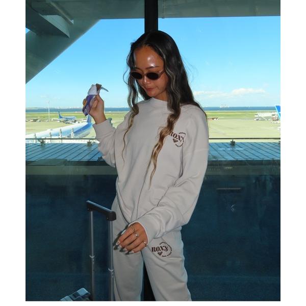 『セール実施中』ZOZO問い合わせ番号:98539222ショップ:ROXY/QUIKSILVER，ロキシー/クイックシルバーブランド:ROXY，ロキシー商品名:JIVY PANTS /ロキシーロゴワンポイントハイウエストウエストゴムスウェッ...