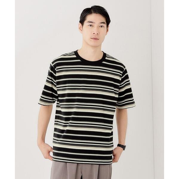 tシャツ マルチボーダープルオーバー S／S メンズ