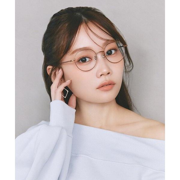 伊達メガネ メガネ 眼鏡 「水越みさと さんコラボ」Zoff｜Misa