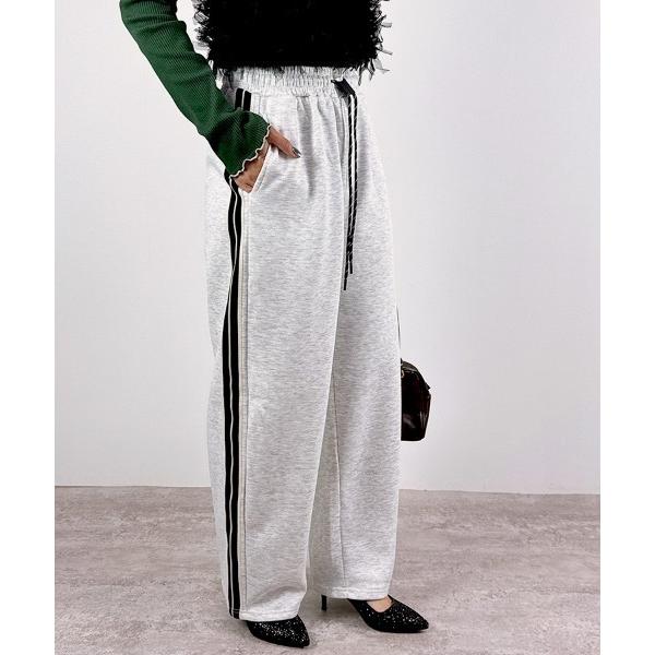 『タイムセール実施中』ZOZO問い合わせ番号:98540762ショップ:Ada.，エイダブランド:CLOTHY，クロシィ商品名:【あったか裏ボアシリーズ】裏ボアサイドラインスウェットバレルパンツカテゴリ:パンツ>スウェットパンツブラン...