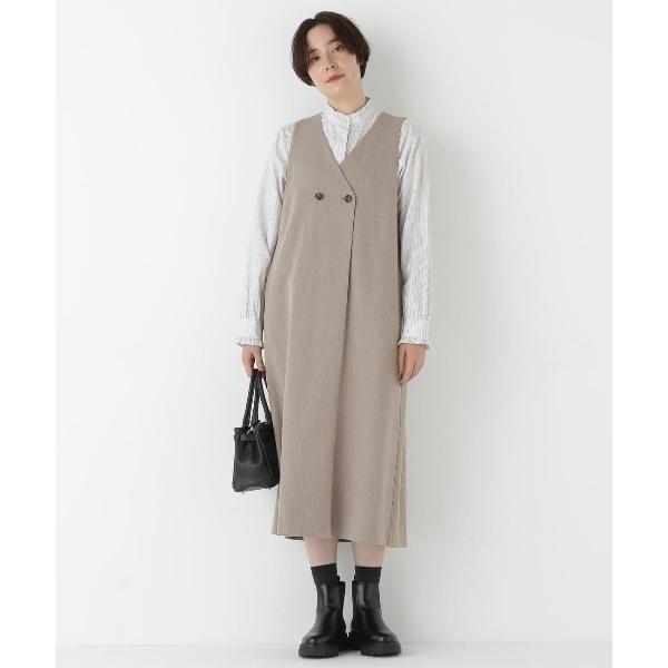 『タイムセール実施中』ZOZO問い合わせ番号:98541620ショップ:human woman，ヒューマンウーマンブランド:human woman，ヒューマンウーマン商品名:◆ＴＲストレッチＶネックジャンスカカテゴリ:ワンピース/ドレス&g...