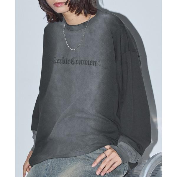 『タイムセール実施中』ZOZO問い合わせ番号:98542764ショップ:Anchor Smith，アンカー スミスブランド:Anchor Smith，アンカー スミス商品名:スプレー加工レタリング刺繍クルーネックロンTカテゴリ:トップス&g...