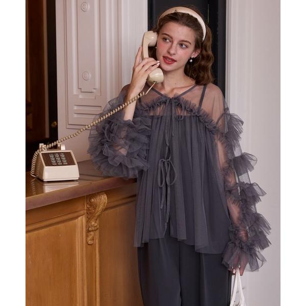 ZOZO問い合わせ番号:98543068ショップ:BONLECILL，ボンルシールブランド:BONLECILL noir，ボンルシールノワール，BONLECILL，ボンルシール商品名:【BONLECILL noir】2way Wリボンボリュ...