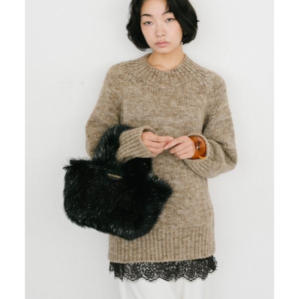 ZOZO問い合わせ番号:98543217ショップ:THEATRE PRODUCTS，シアタープロダクツブランド:THEATRE PRODUCTS，シアタープロダクツ商品名:フェイクファーハンドバッグカテゴリ:バッグ>トートバッグブラン...