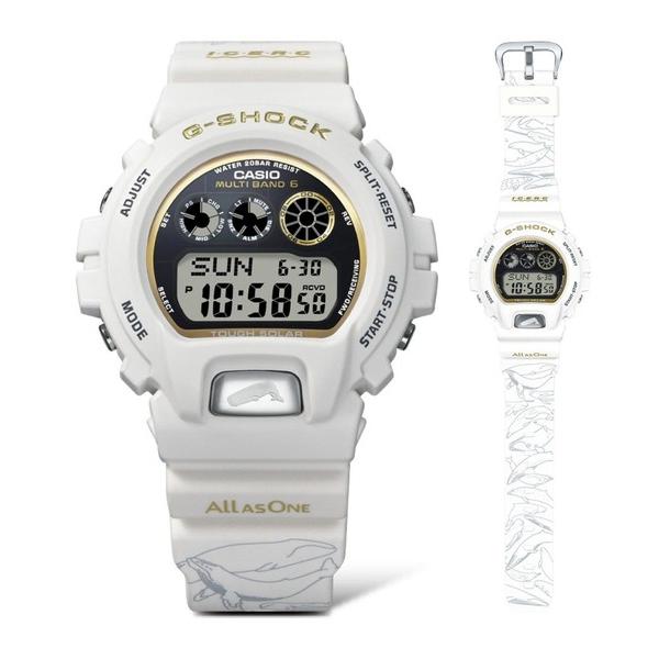 「G-SHOCK」 デジタル腕時計 FREE ホワイト メンズ