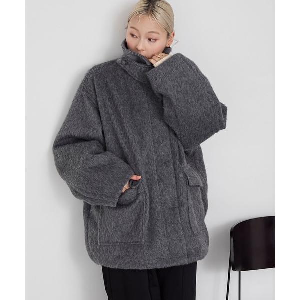 『タイムセール実施中』ZOZO問い合わせ番号:98555889ショップ:MONO-MART，モノマートブランド:forksy.，フォルクシー，MONO-MART，モノマート商品名:【forksy.】2WAYシャギーメルトンオーバーサイズポケ...